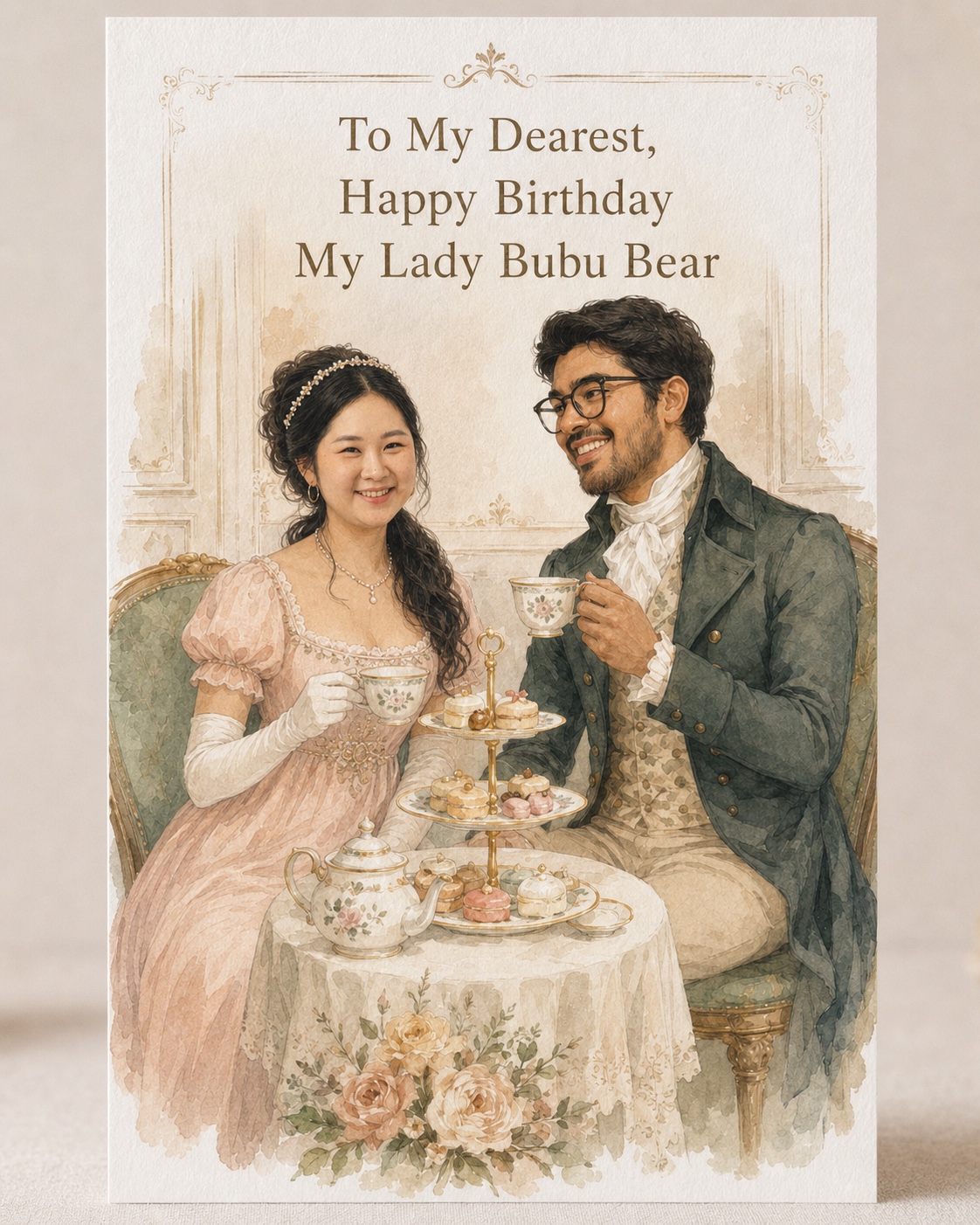 To my dearest, Happy Birthday my lady Bubu Bear